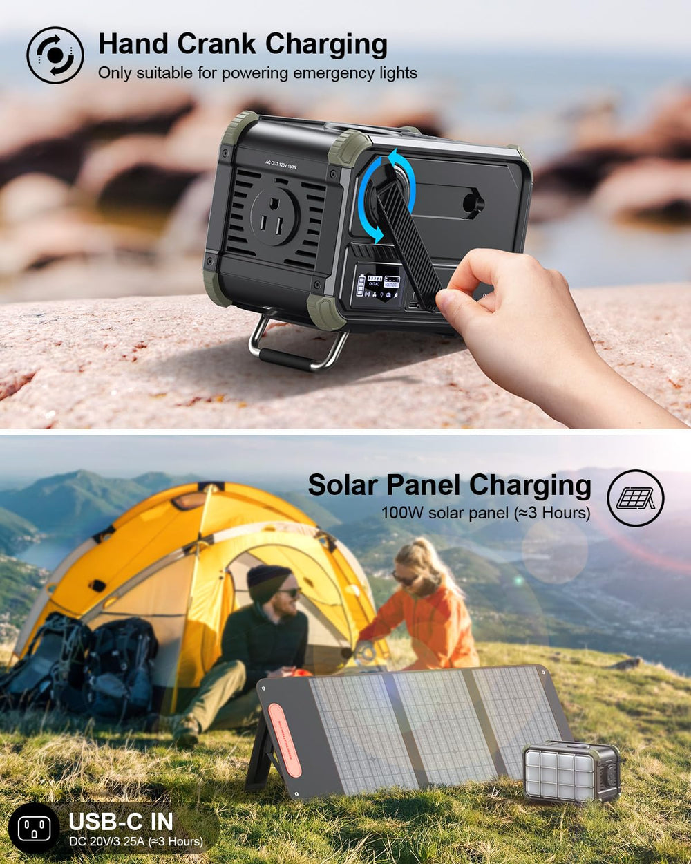 BROWEY top wireless charging pad powering a phone without cables outdoors