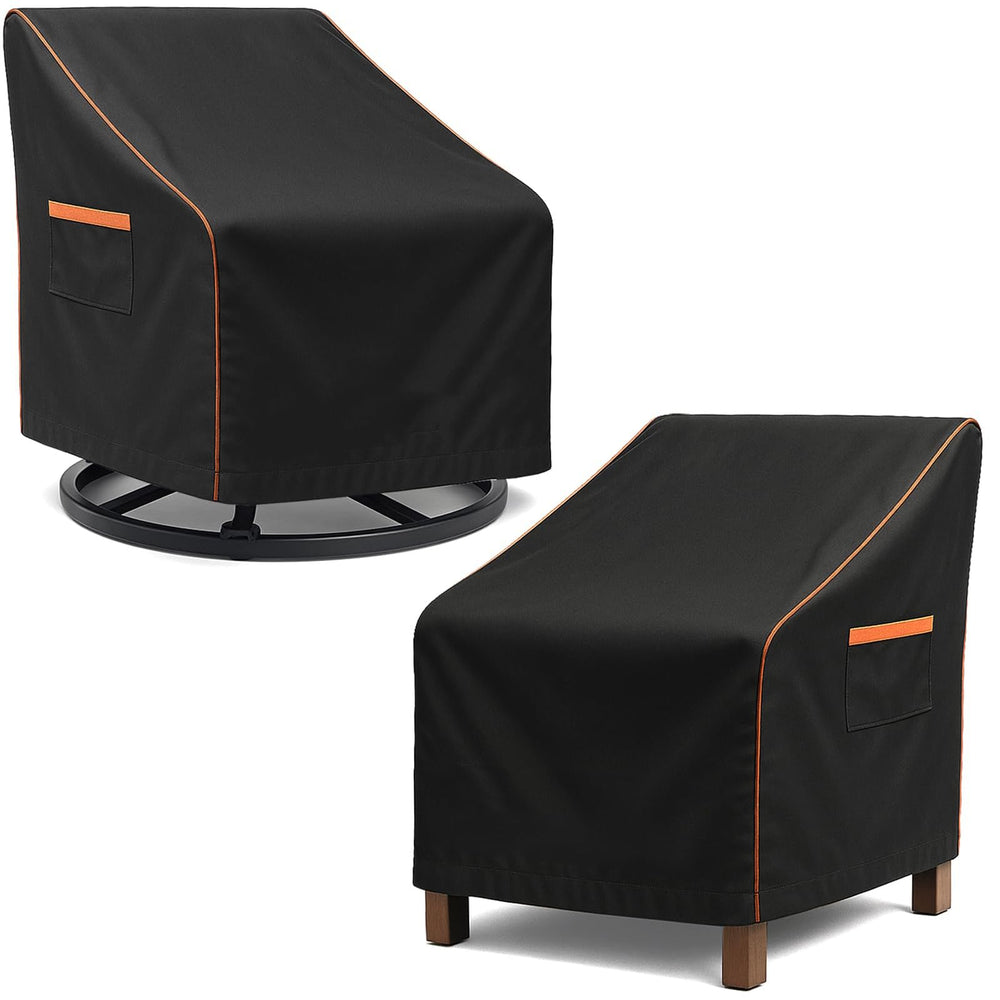 BRUXOLAY front view showing full chair protection and weather resistance