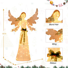 Bshine angel wings close-up highlighting detailed three-dimensional wing design