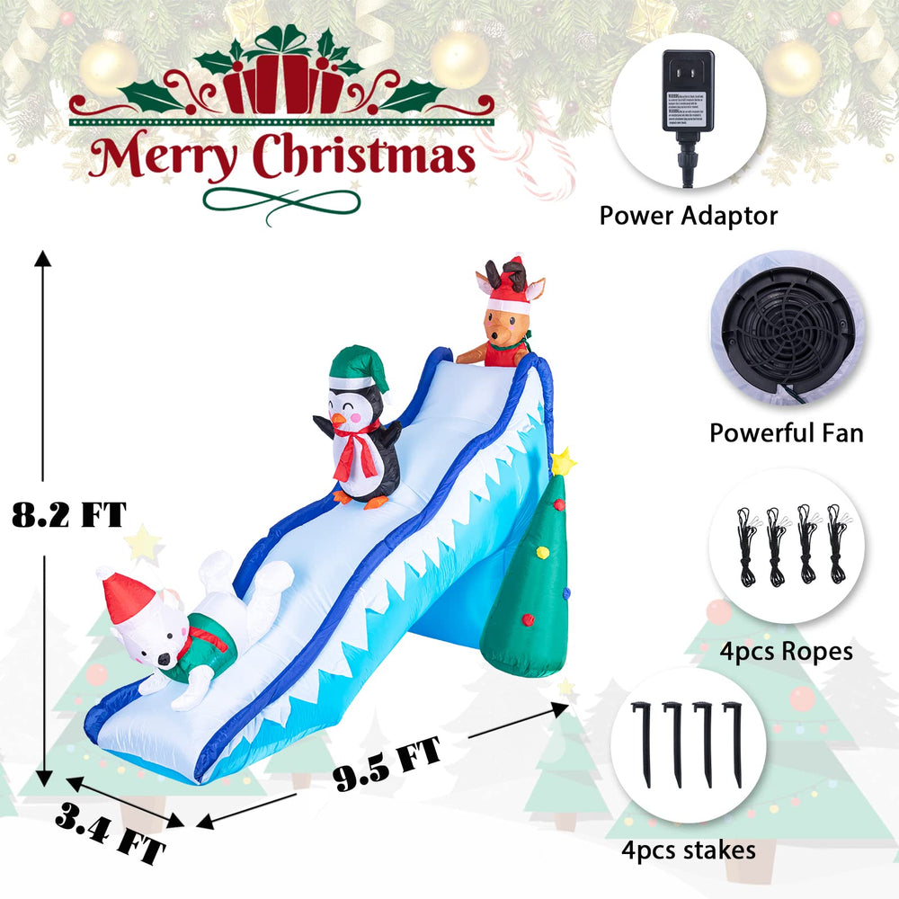 Bshine close-up of penguin, reindeer and bear detailing with durable stitching benefit