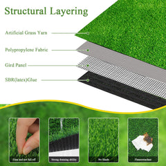 Bsmathom backing with drainage holes showcasing quick-drain performance benefit