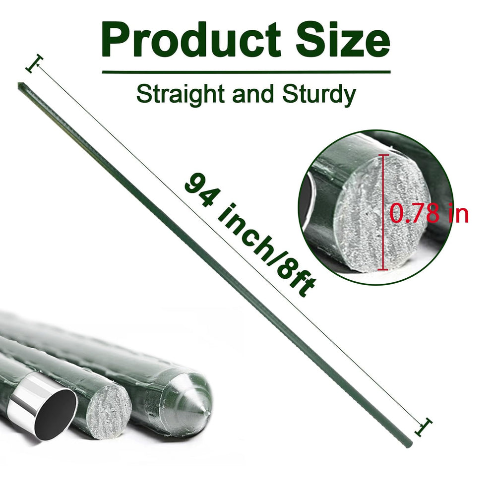 BSMOULFA close-up of tapered stake end for easy ground insertion benefit