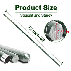 BSMOULFA tapered end close-up for easy ground insertion and firm hold