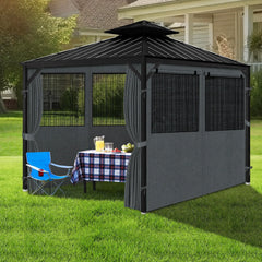 Bstge roll-up mosquito window open for airflow and insect protection