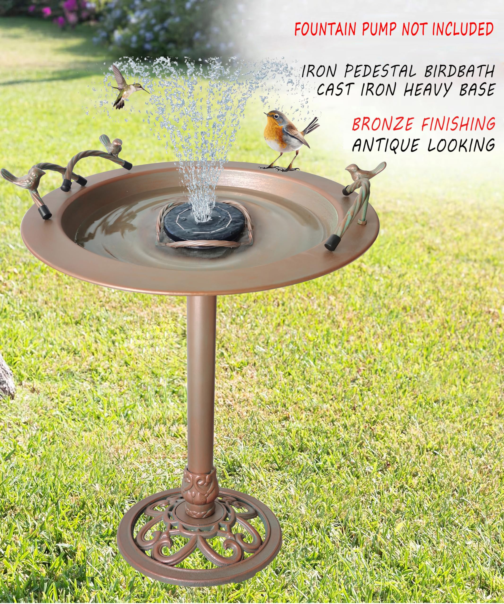 BSTGIFTS view of central nest area sized for a 6.3" pump and centered placement