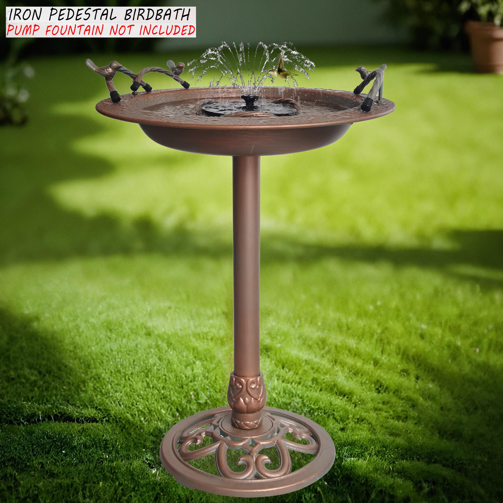 BSTGIFTS close-up of rim branch design highlighting perches and aesthetic detail