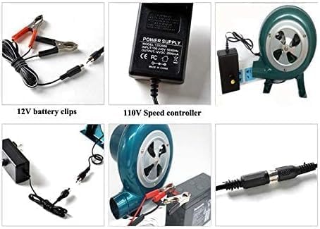 BSTJXDZ next to hand for scale showing compact portable blower convenience
