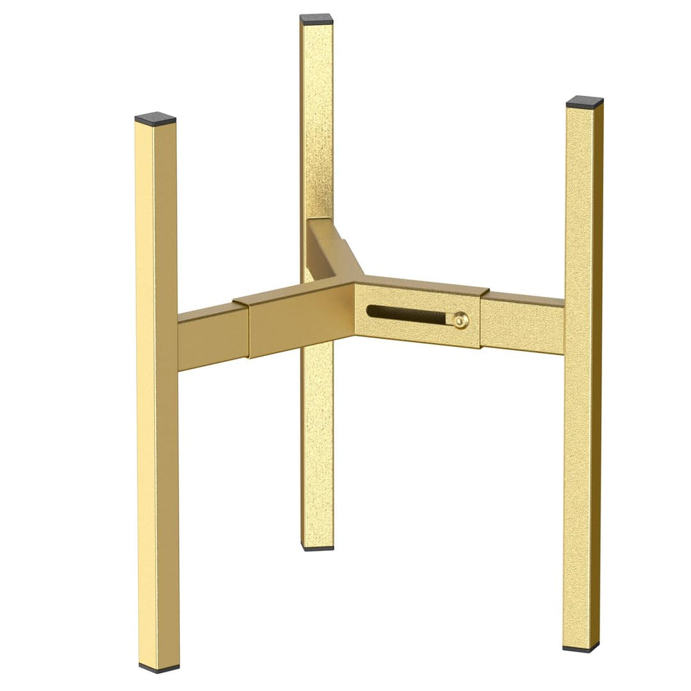 BSTMAI front view of HeavyGold-III stand showing stable design and modern look