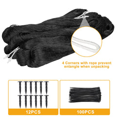 close-up of BSTPCOO nylon multifilament 1 inch mesh showing durable texture and UV resistance