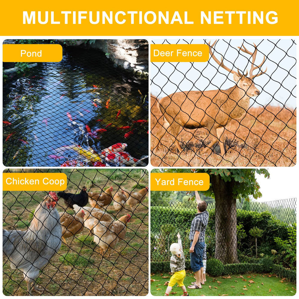 BSTPCOO net cut to size over vegetable bed for tailored fruit and seedling safety