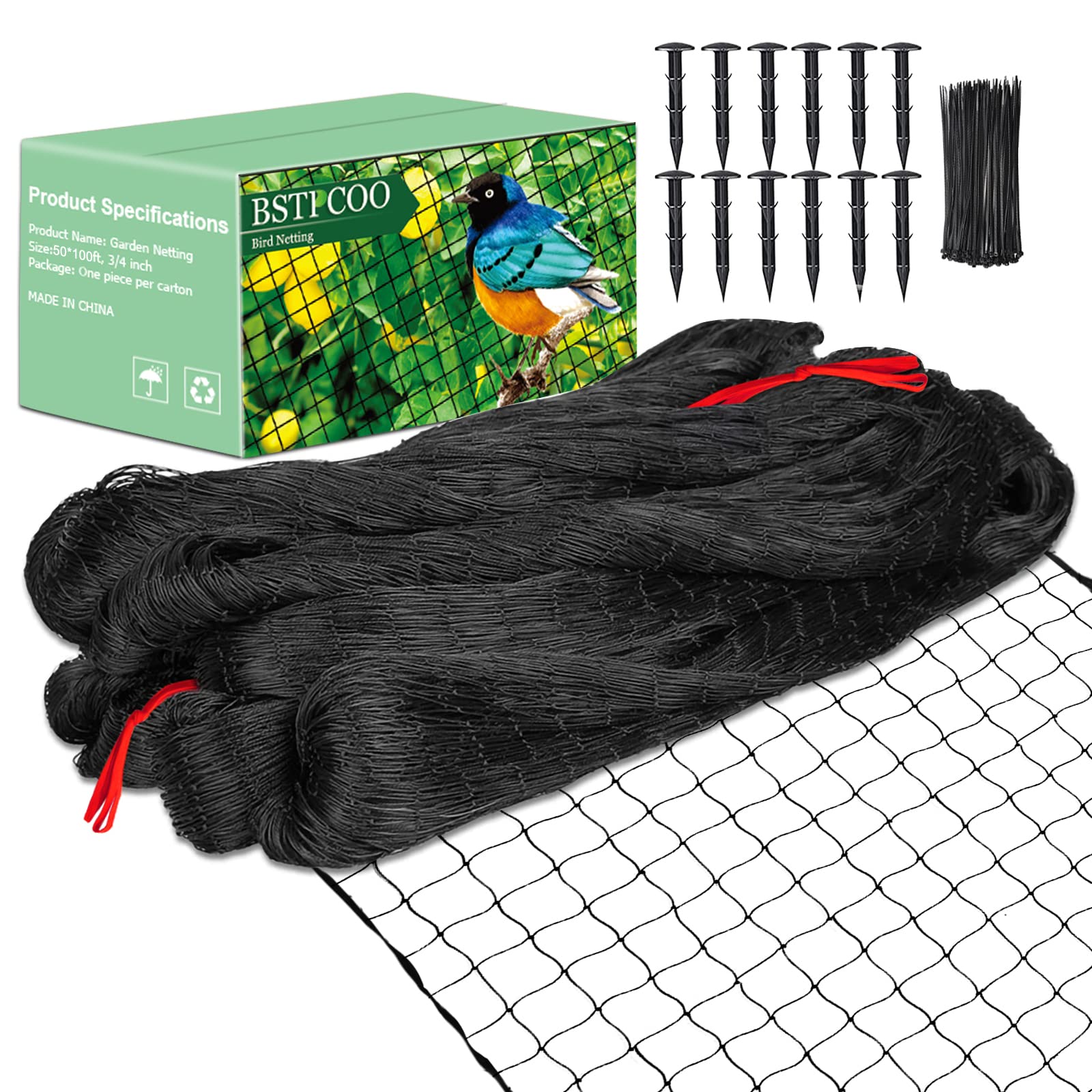 BSTPCOO front packaging showing product and benefits for garden protection