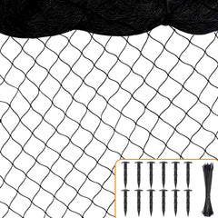 BSTPCOO front packaging of heavy duty bird netting showing size and brand benefits