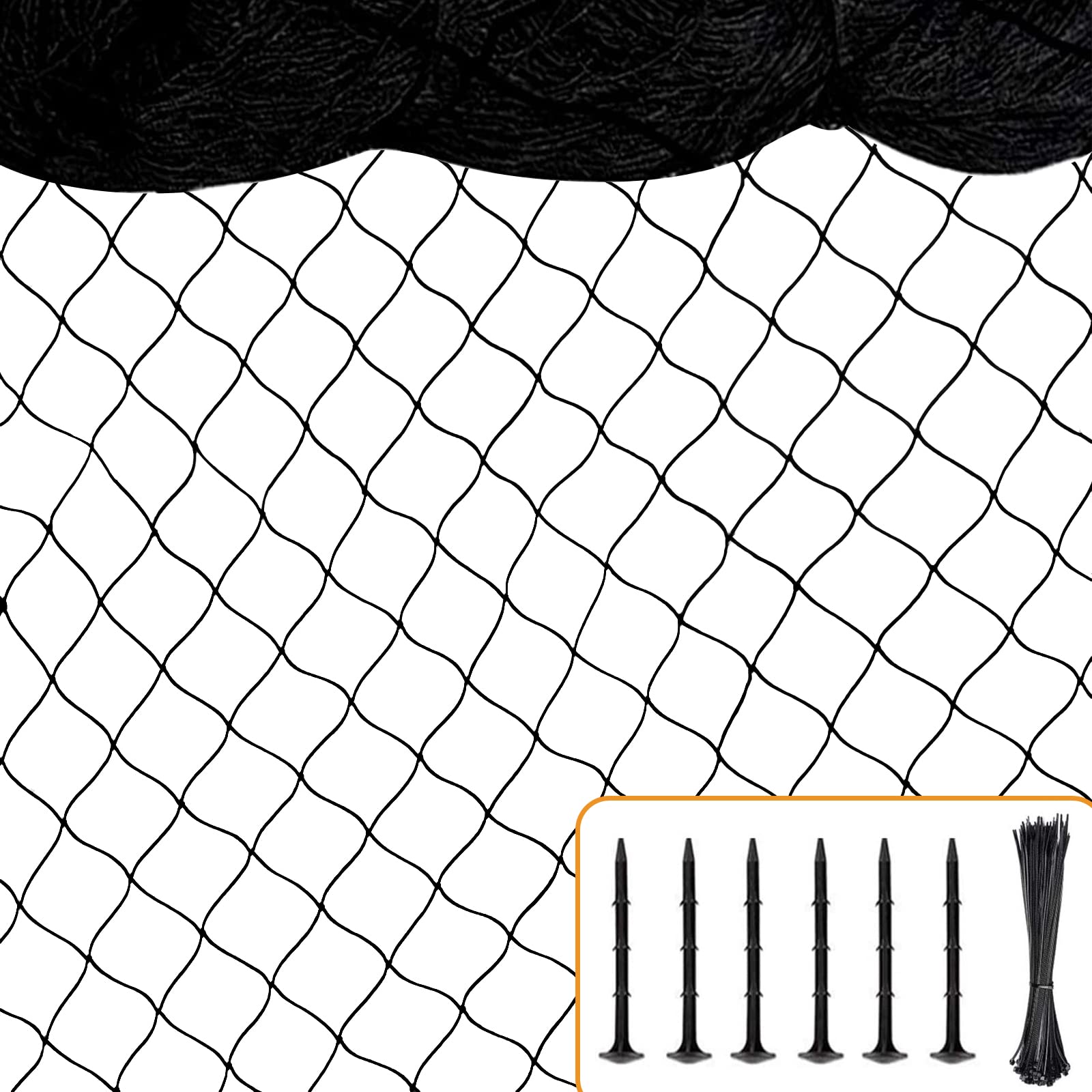 BSTPCOO folded netting front view showing compact storage and durable protection