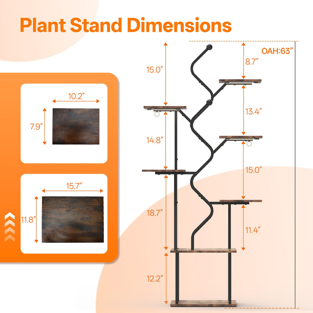 Bstrip assembled with potted plants illustrating organized multi-plant care benefit