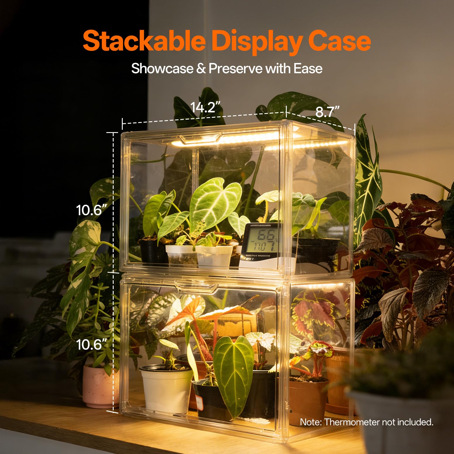 Bstrip LED control panel with timer showing customizable lighting benefit