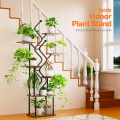Bstrip three-head grow light bars illuminated for consistent plant lighting benefit