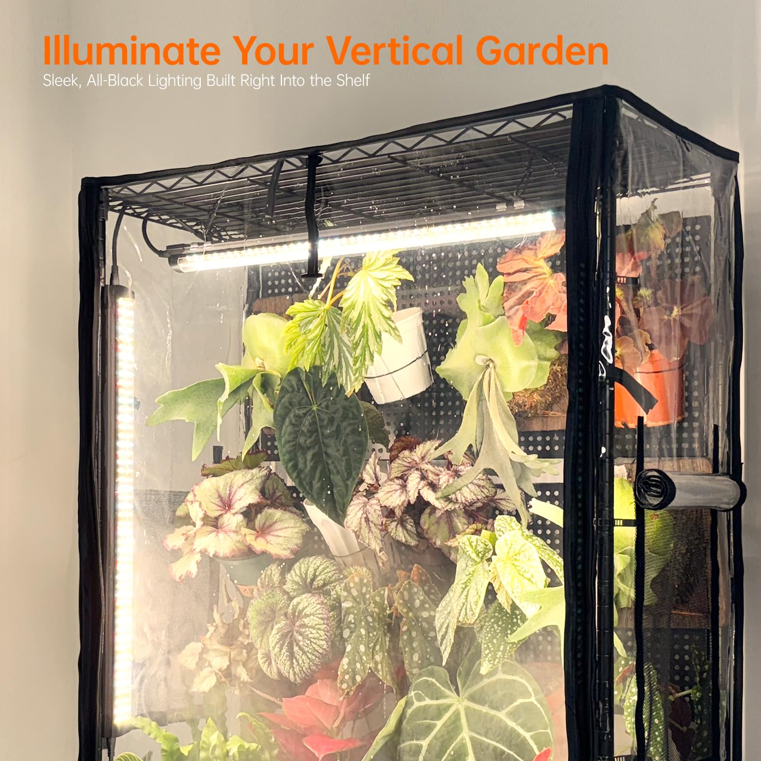 Bstrip LED grow lights closeup highlighting full-spectrum output for stronger growth