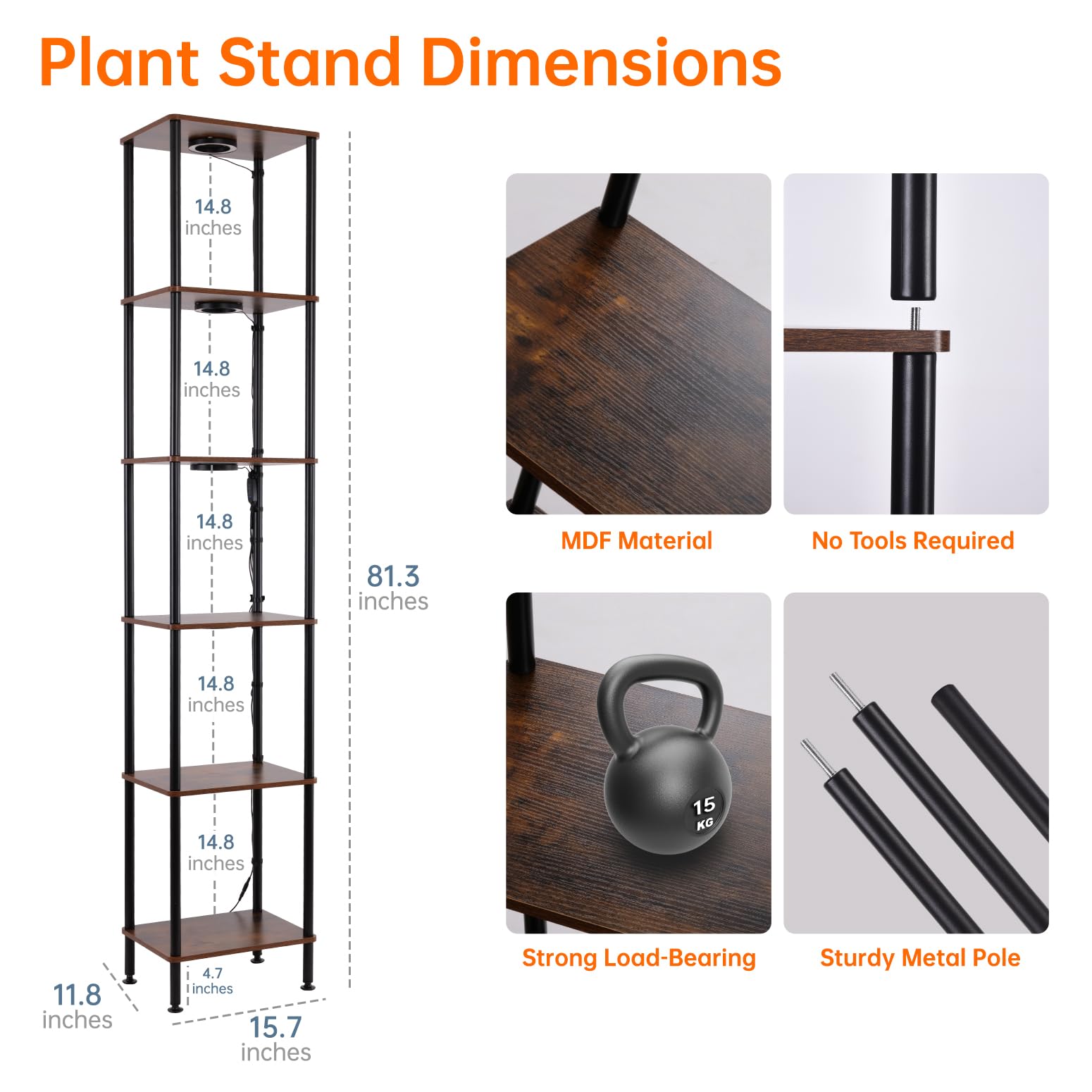 Bstrip styled in a living room showcasing greenery and improved home ambience