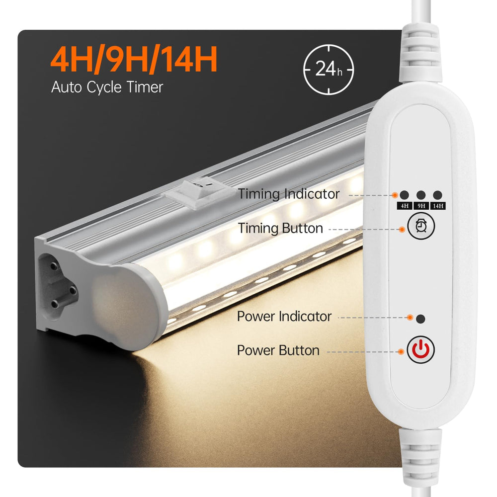Bstrip timer cord and switches showing dual power options, simplifies light scheduling