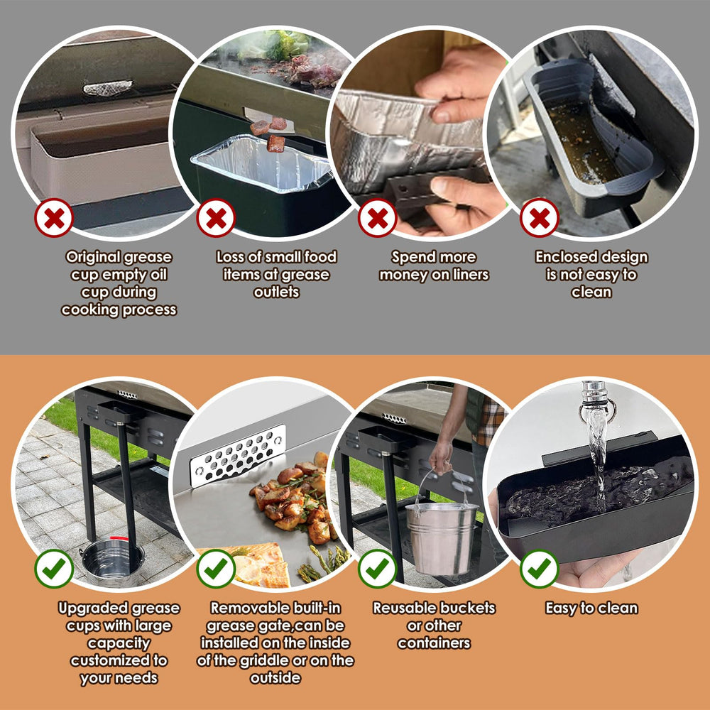 BSTTEK silicone hose connection with clamp ensuring leak-resistant grease flow