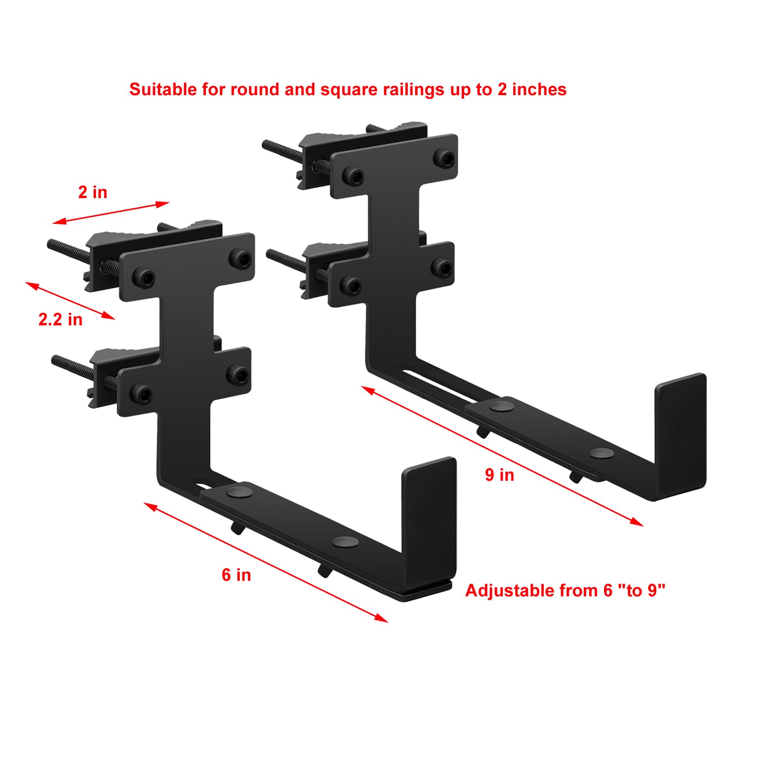 BSWAN close-up of adjustable clamp showing easy width customization benefit