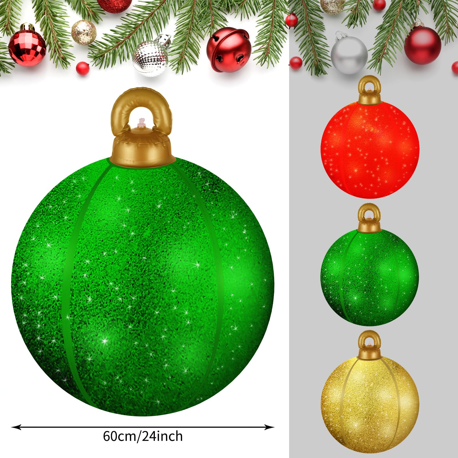 Btanadi hanging ornament from tree showing secure porch decoration setup
