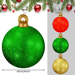 Btanadi hanging ornament from tree showing secure porch decoration setup