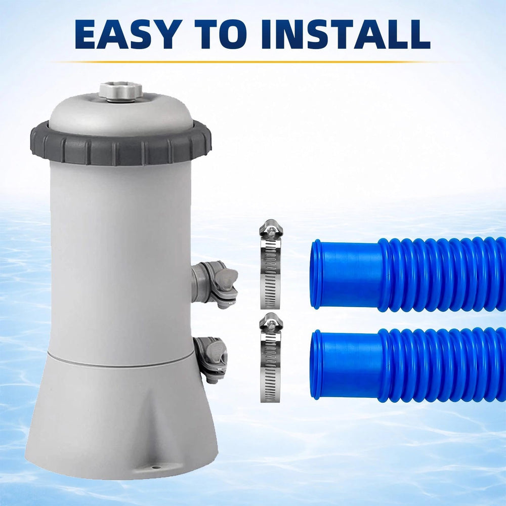 Btanadi hoses installed on a backyard pool showing reliable everyday performance