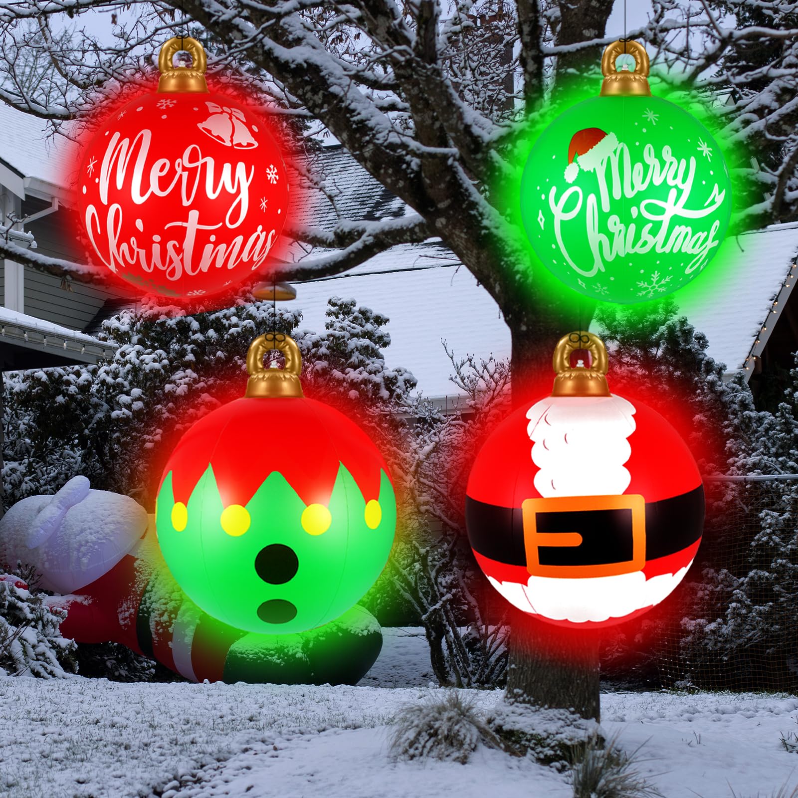 Btanadi porch scene with ornaments enhancing festive décor and guest appeal