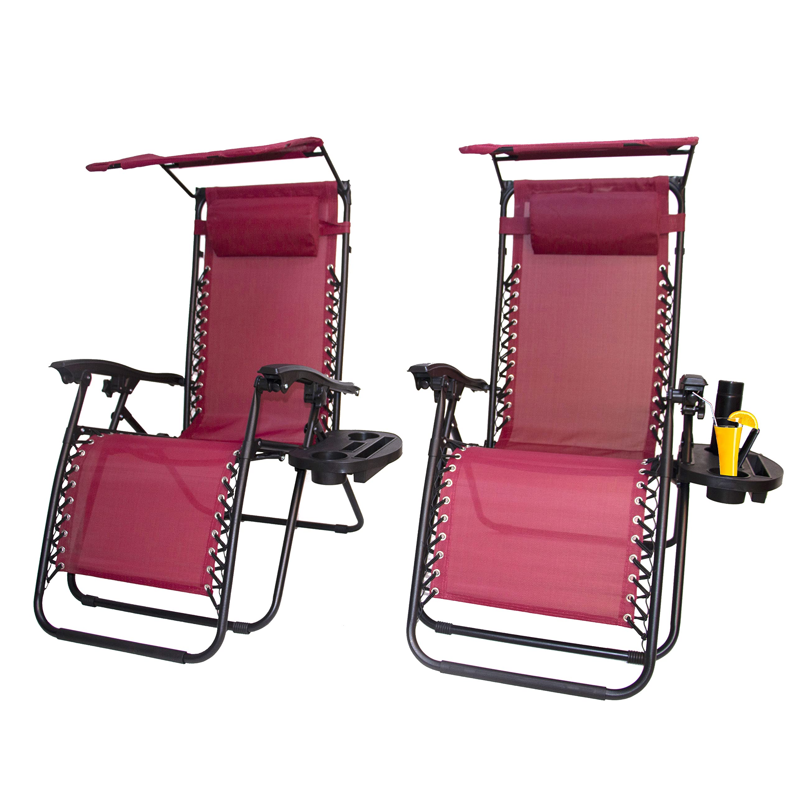BTEXPERT adjustable canopy tilted for shade and sun protection