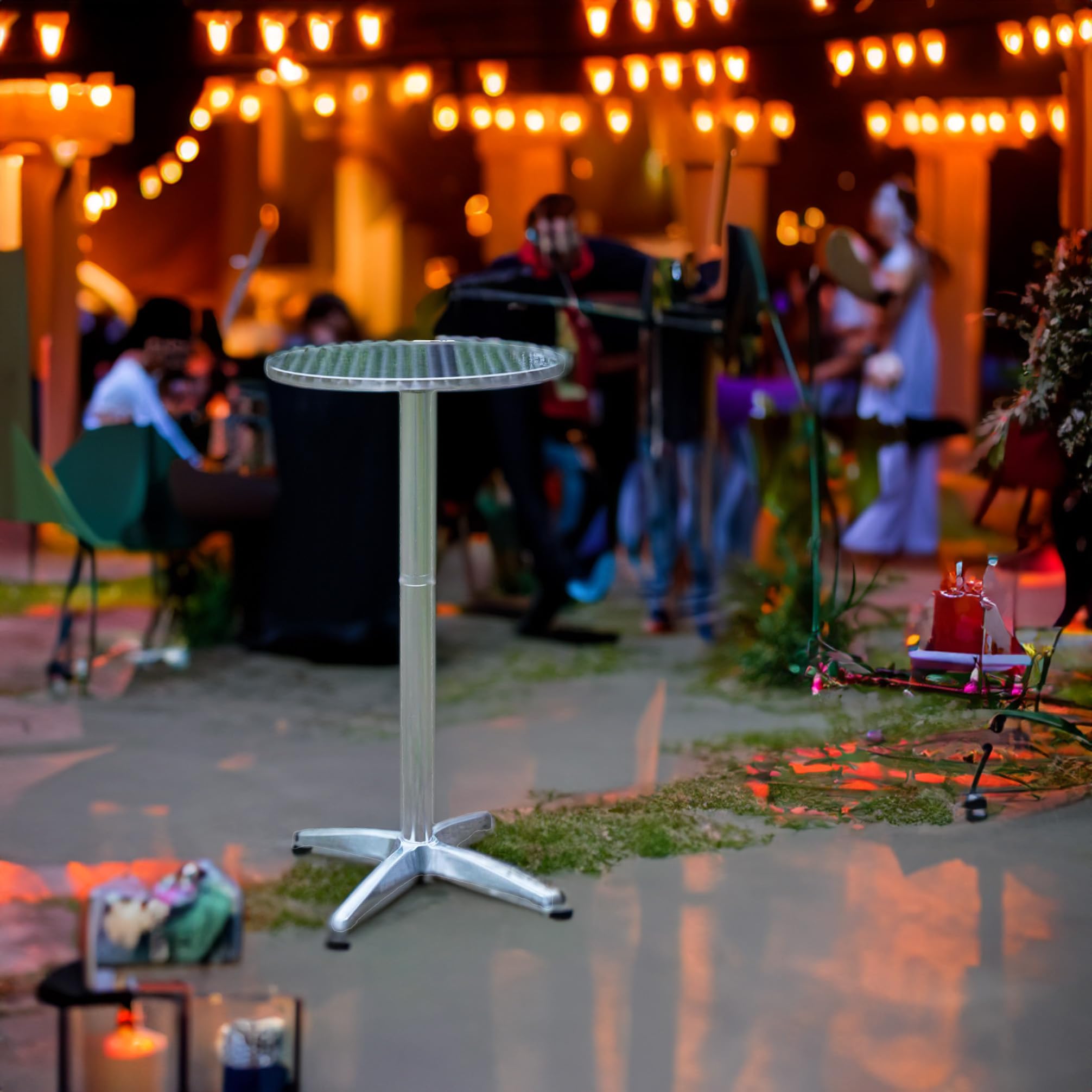 BTEXPERT outdoor patio scene illustrating stylish all-weather use for cafes or homes