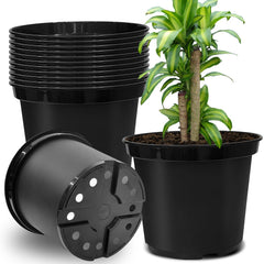 BTPLASTIK front view of 12-pack showing uniform planters and efficient storage benefit