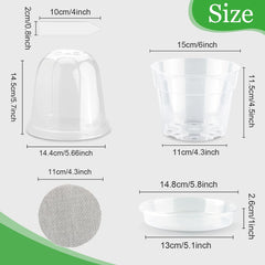 BTPLASTIK humidity dome detail with vent for controlled germination