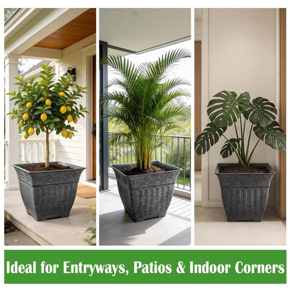 BTPLASTIK on a patio with plants showing weather-resistant outdoor use
