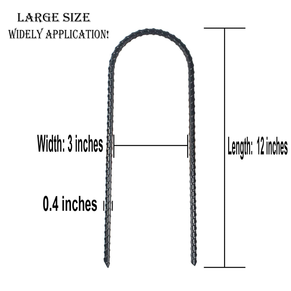 BTSULYOO close-up of U-shaped stake curve highlighting strong hold and stability