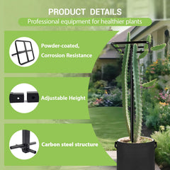 BTXKQTH pot and base detail demonstrating stable planting and support