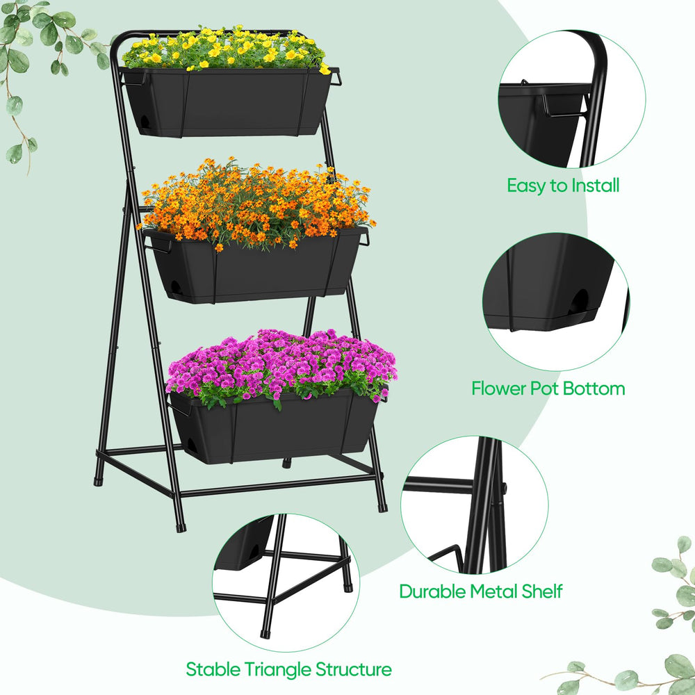 BTY planter in use on balcony illustrating space-saving vertical gardening benefit