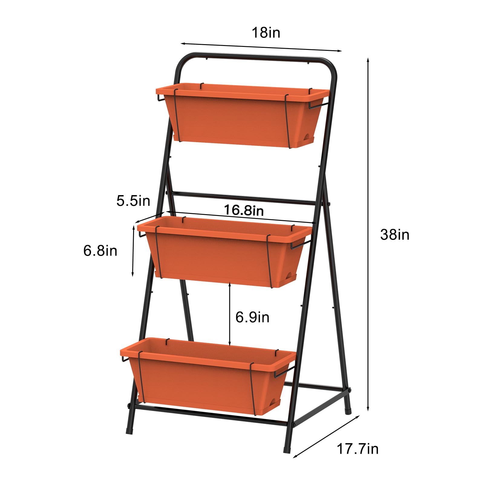 BTY planter bin close-up showing drainage holes and removable tray for healthier roots