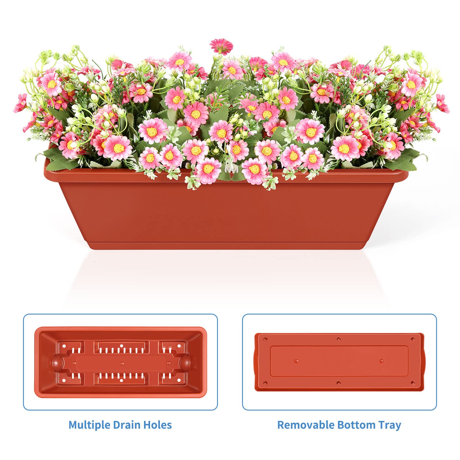 BTY top tier with herbs highlighting sun exposure and easy access for harvesting
