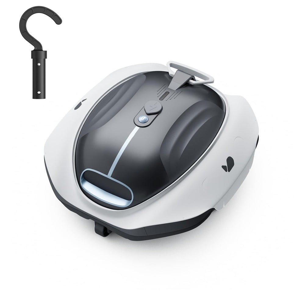 BUBLUE Bubot 300P front view showing compact cordless design and controls, highlighting convenience
