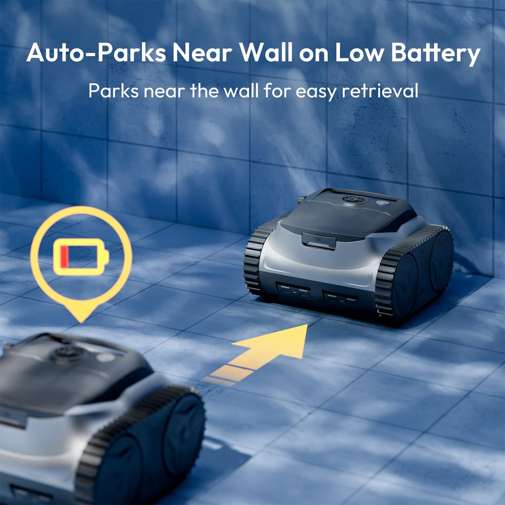 BUBLUE app controlling Bubot 700 displaying remote mode and runtime control benefit