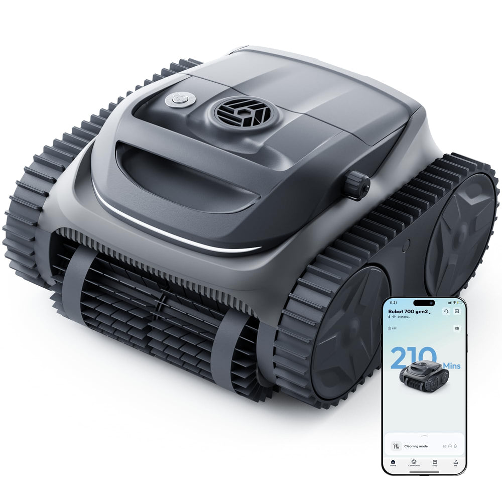 BUBLUE Bubot 700 front view showing full cleaner and design benefits
