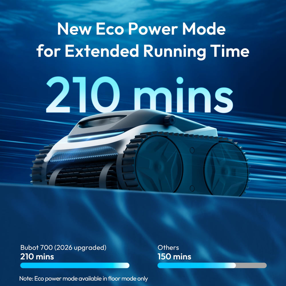 BUBLUE Bubot 700 next to towel showing compact size and easy storage benefit