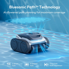 BUBLUE Bubot 700 climbing pool wall demonstrating strong traction and thorough coverage