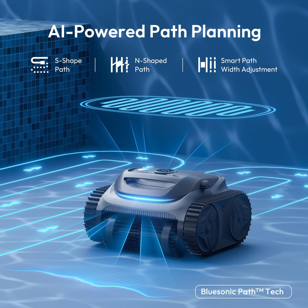 BUBLUE Bubot 700 climbing pool wall illustrating traction and reach