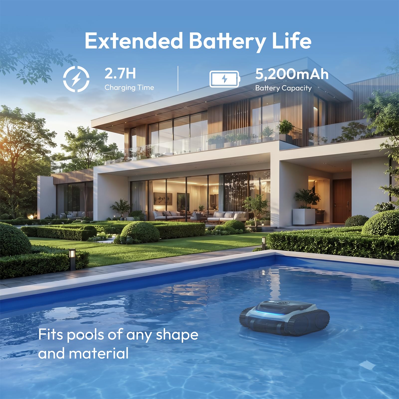 BUBLUE app on phone dashboard controlling C10 Gen2 remotely