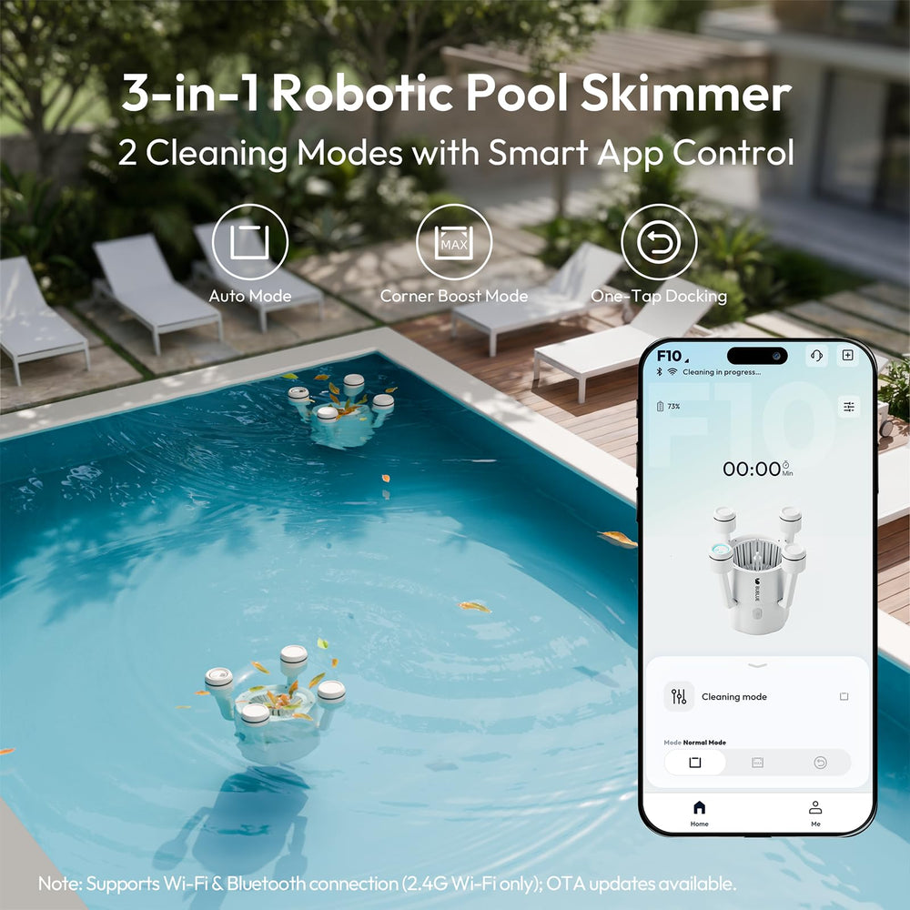 BUBLUE F10 smartphone app control screen view, remote mode switching benefit