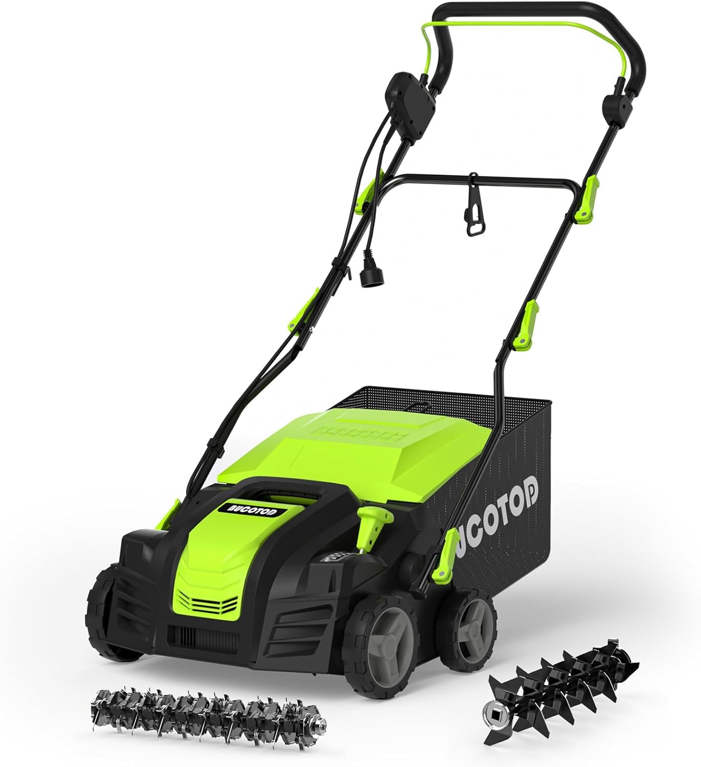BUCOTOD front product overview showing compact design and raking benefit