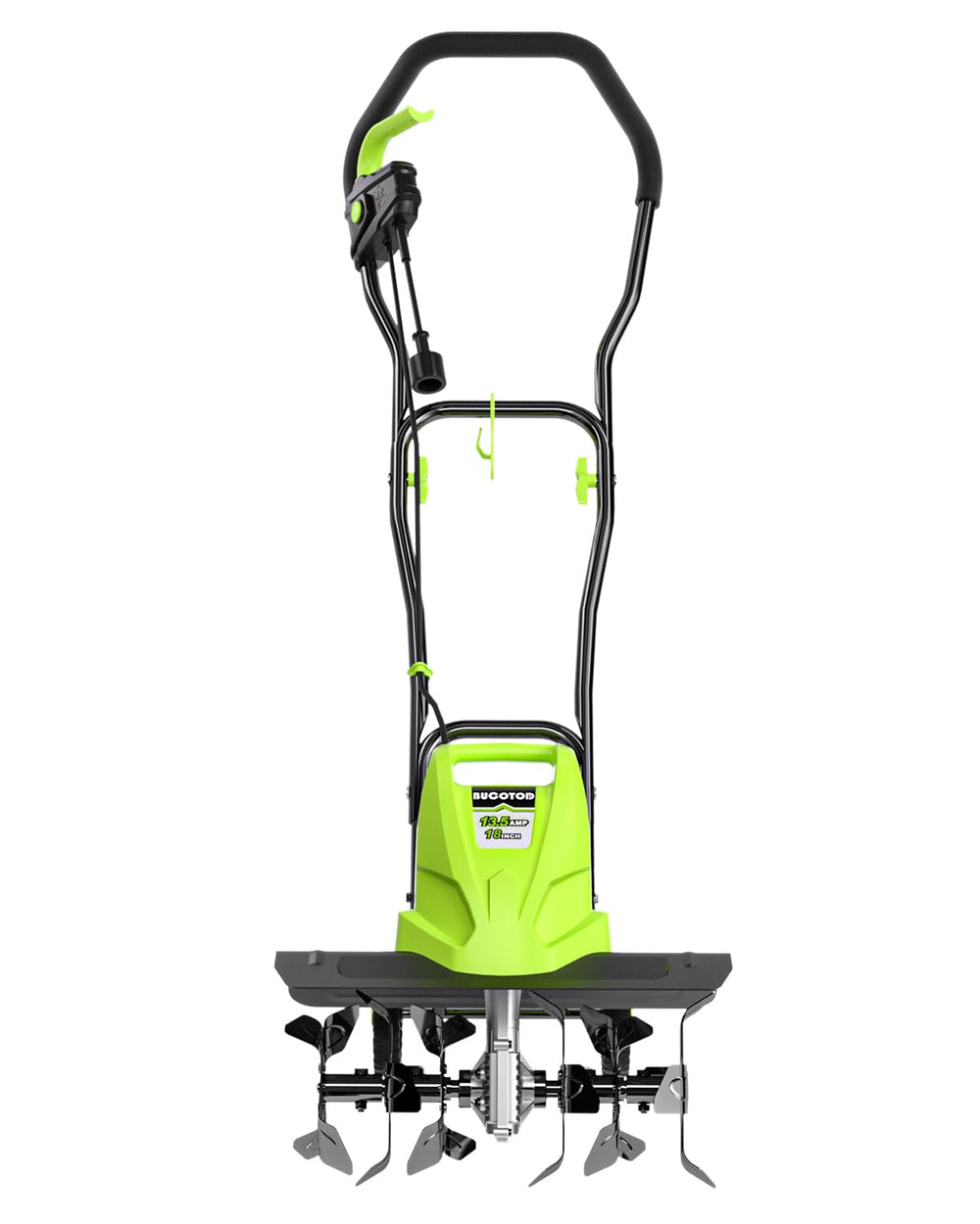 BUCOTOD front view showing 18-inch width and sturdy frame for faster bed preparation