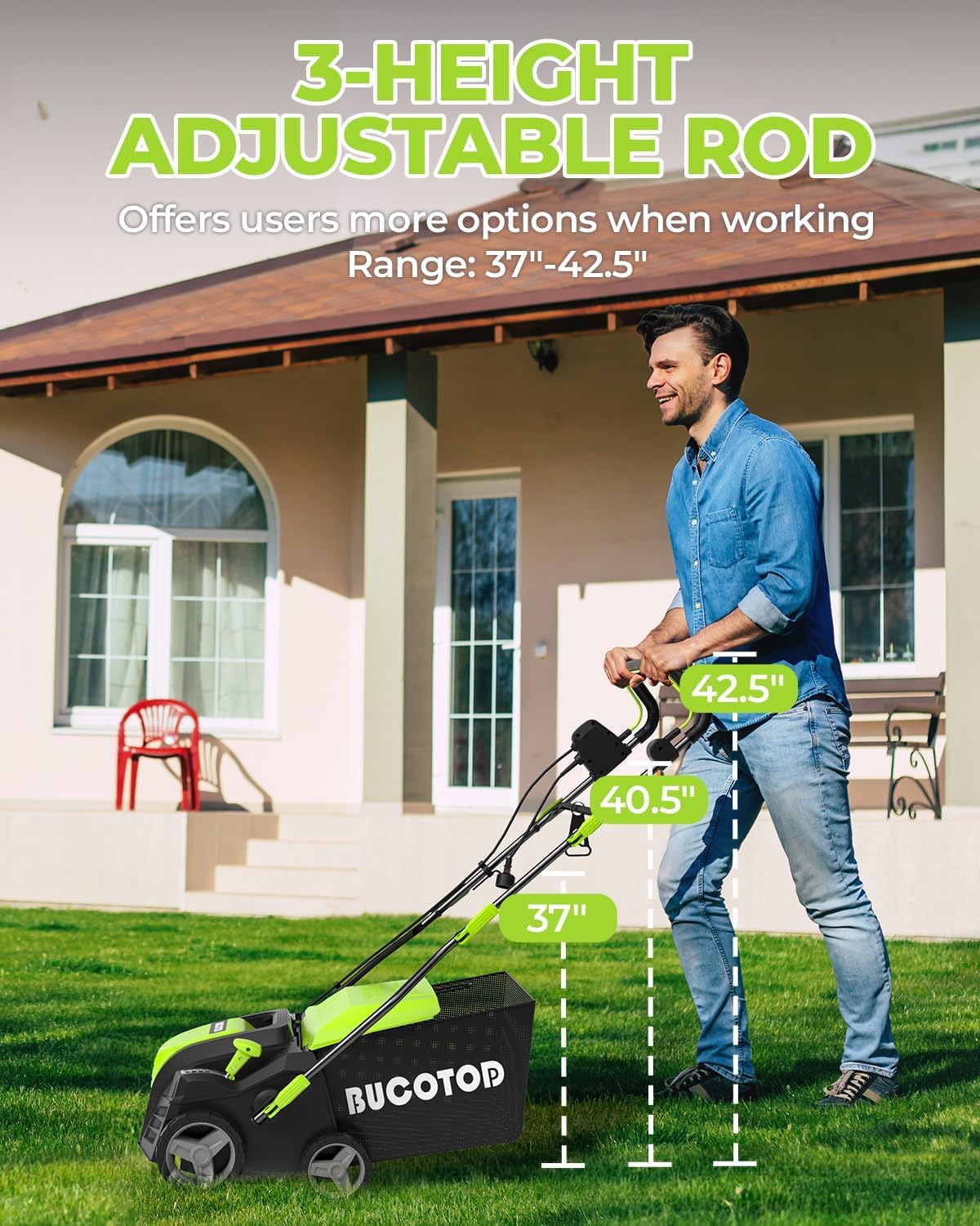 BUCOTOD unit in use on lawn improving airflow and water access